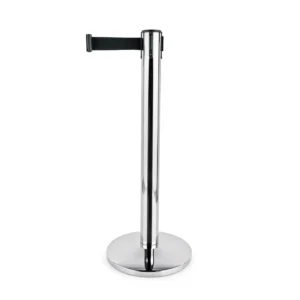 Комплект бариерни стълбове LARGEFLEX 36 x 36 x В95 см черно — к-т 2 бр. (1315645)