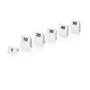Комплект табели с номера за маса WAS GERMANY 5 x 3.5 x 3.5 см
