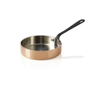 Мини тиган за сервиране MINI COPPER 3PLY Ø12 x В6 см 250 мл