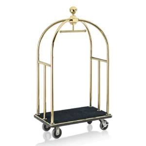 Количка за багаж UNITY 112 x 60 x В186 см черно (2242002)