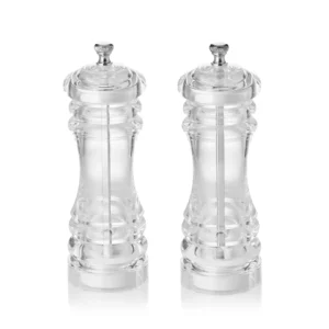 Комплект мелнички за сол/пипер CLASSIC MILL ACRYL Ø5.5 x В15 см
