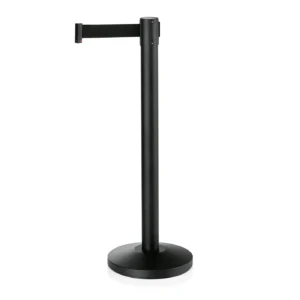 Комплект бариерни стълбове LIGHTFLEX Ø32 x В92 см черно — к-т 2 бр. (2914604)