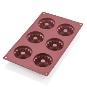 Форма за кекс Bundt BAKEFLEX Ø6.5 x В3.5 см