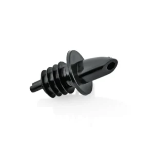 Комплект чучури ESSENTIALS 7 x 3 x В3 см черно — к-т 12 бр.