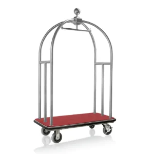 Количка за багаж UNITY 112 x 60 x В186 см червено (3342000)