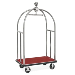 Количка за багаж UNITY 112 x 60 x В186 см червено (4442000)