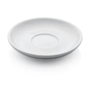 Комплект допио и чинийки за еспресо ITALIA WHITE Ø15.5 x В2.5 см — к-т 6 бр.