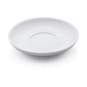 Комплект капучино и чинийка ITALIA WHITE Ø15.5 x В2.5 см — к-т 6 бр.