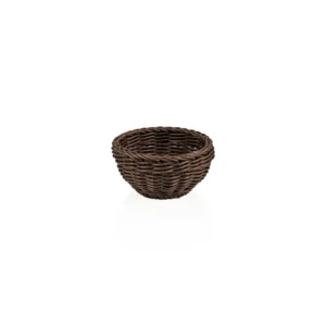 Кошница WEAVER PRO TISCHKÖRBE Ø16 x В8.6 см тъмнокафяво