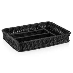 Кошница за прибори WEAVER PRO SYSTEMKÖRBE 40 x 30 x В7.2 см черно