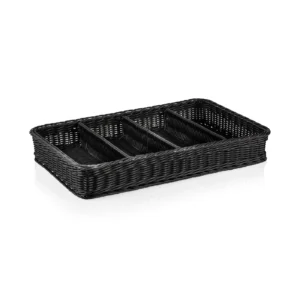 GN кошница за прибори 1/1 WEAVER PRO SYSTEMKÖRBE 53 x 32.5 x В9.5 см черно