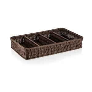GN кошница за прибори 1/1 WEAVER PRO SYSTEMKÖRBE 53 x 32.5 x В10.7 см тъмнокафяво