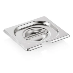 GN капак с вдлъбнатина за лъжица GN CORE 17.8 x 16.3 x В2.5 см GN 1/6
