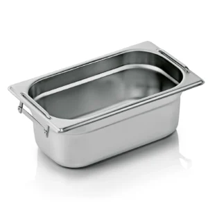 GN съд 1/4 с падащи дръжки GN CORE 26.8 x 16.5 x В10.5 см 2.8 л