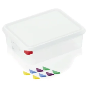 Комплект GN контейнери 1/2 GN 86 32.2 x 26.3 x В10.3 см 6.5 л — к-т 6 бр.