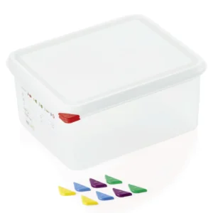 Комплект GN контейнери 1/2 GN 86 32.5 x 26.5 x В15.2 см 10 л — к-т 6 бр.