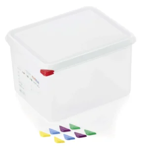 Комплект GN контейнери 1/2 GN 86 32.3 x 26.8 x В20.3 см 12.5 л — к-т 6 бр.