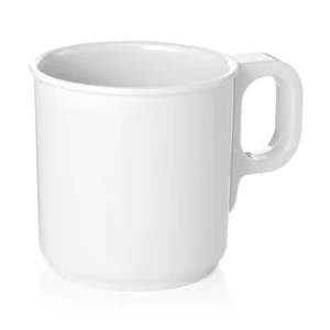 Комплект чаши ESSENTIALS Ø7.5 x В7.8 см 250 мл бяло — к-т 12 бр.