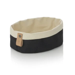Торба за хляб FLIP COTTON 19 x 15 x В10 см черно-кремаво