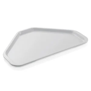 Трапецовидна тава TRAY 96 48 x 34 x В1.8 см светло сиво