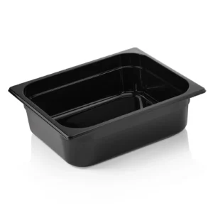 GN съд 1/2 GN 96 BLACK В100 мм 6.1 л черно