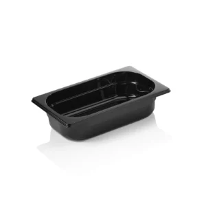GN съд 1/4 GN 96 BLACK В65 мм 1.7 л черно