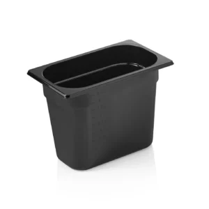 GN съд 1/4 GN 96 BLACK В200 мм 4.8 л черно