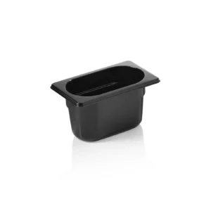 GN съд 1/9 GN 96 BLACK В100 мм 0.9 л черно
