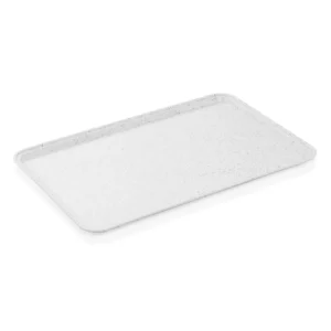 EN табла TRAY 97 53 x 37 x В1.8 см светло сиво с малки точки
