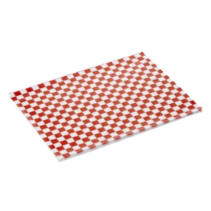 Комплект хартия за бургер червено-бяла WRAP & GO 25 x 20 x В5 см